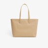 LACOSTE ZIPPED SHOPPING BAG VIENNOIS SOJA NF4823AA-T36