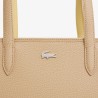 LACOSTE ZIPPED SHOPPING BAG VIENNOIS SOJA NF4823AA-T36