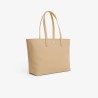 LACOSTE ZIPPED SHOPPING BAG VIENNOIS SOJA NF4823AA-T36