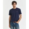 GANT REG SHIELD SS T-SHIRT  EVENING BLUE 2003184-433