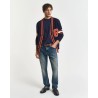 GANT REG SHIELD SS T-SHIRT  EVENING BLUE 2003184-433