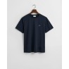 GANT REG SHIELD SS T-SHIRT  EVENING BLUE 2003184-433