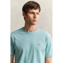GANT REG SHIELD SS T-SHIRT MUTED TURQUOISE 2003184-323