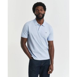 GANT REG SHIELD SSPIQUE POLO FRESH BLUE 2210-457