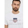 GANT REG ARCHIVE SHIELD SS T-SHIRT WHITE 2003199-110