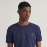 GANT SLIM PIQUE SS T-SHIRT EVENING BLUE 2013033-433