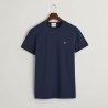 GANT SLIM PIQUE SS T-SHIRT EVENING BLUE 2013033-433