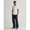GANT SLIM PIQUE SS T-SHIRT EGGSHELL 2013033-113