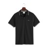 GANT TIPPING SS PIQUE POLO BLACK 2062034-005