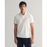 GANT TIPPING SS PIQUE POLO WHITE 2062034-110