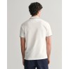 GANT TIPPING SS PIQUE POLO WHITE 2062034-110