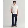 GANT TIPPING SS PIQUE POLO WHITE 2062034-110