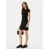 CALVIN KLEIN SS MONOLOGO BABY RIB MINI DRESS BLACK LV047F241G-UB1