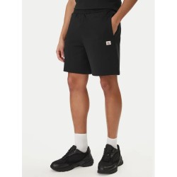 CALVIN KLEIN EU 350TERRY BADGE SHORT BLACK LV04RF282G-UB1