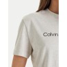 CALVIN KLEIN A- INST LOGO CLASSIC TEE SS VANILLA HEATHER LV047C912G-P4P