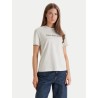CALVIN KLEIN A- INST LOGO CLASSIC TEE SS VANILLA HEATHER LV047C912G-P4P