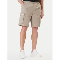 CALVIN KLEIN COTTON PULL ON CARGO SHORT VINTAGE KHAKI LV04RB618G-RAK
