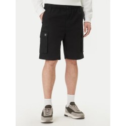 CALVIN KLEIN COTTON PULL ON CARGO SHORT BLACK LV04RB618G-UB1
