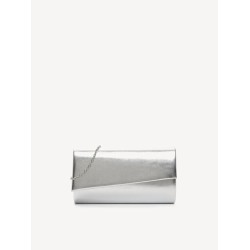TAMARIS AMALIA SATIN CLUTCH BAG SILVER 32812-830