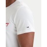 TOMMY HILFIGER TJM SLIM SIGN CHEST SS TEE EXT ECRU DM0DM22538-YBL