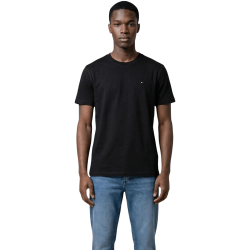 TOMMY HILFIGER TJM REG SFLAG SS TEE EXT BLACK DM0DM22504-BDS