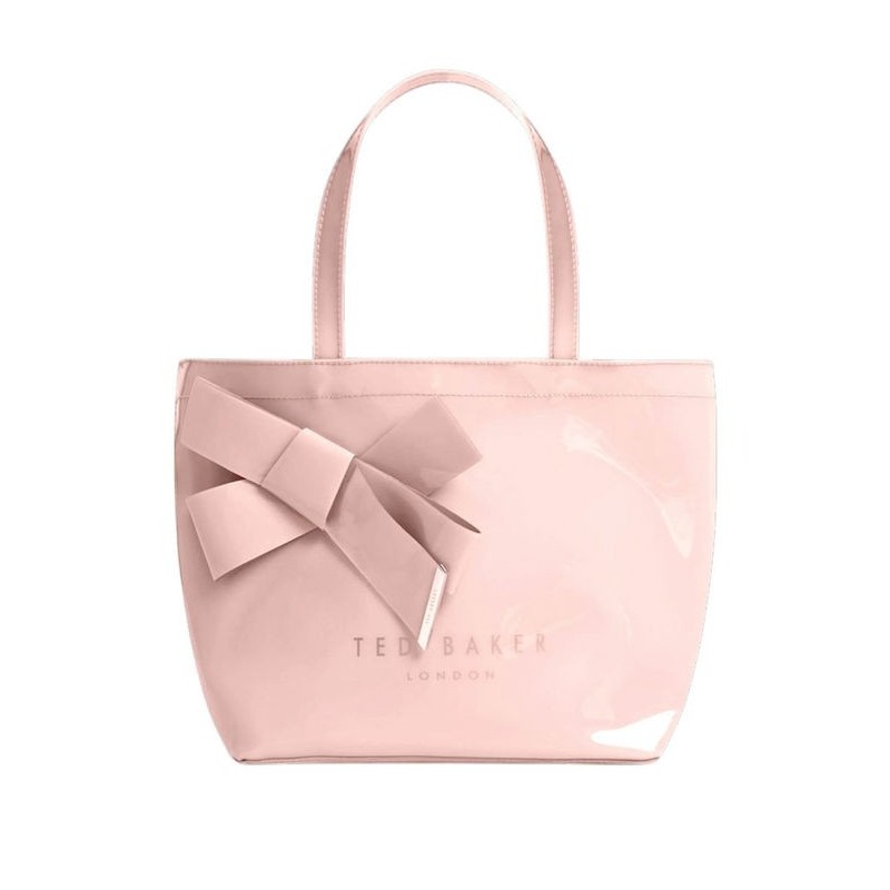 TED BAKER NIKICON KNOT BOW SMALL ICON BAG PINK 283897