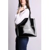 TED BAKER CRINKON CRINKLE LARGE ICON BAG BLACK 283875