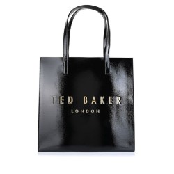 TED BAKER CRINKON CRINKLE LARGE ICON BAG BLACK 283875