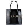 TED BAKER CRINKON CRINKLE LARGE ICON BAG BLACK 283875