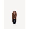 TAMARIS LEATHER SNEAKERS LOW COGNAC 1-13620-46-305