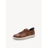 TAMARIS LEATHER SNEAKERS LOW COGNAC 1-13620-46-305