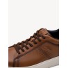 TAMARIS LEATHER SNEAKERS LOW COGNAC 1-13620-46-305
