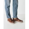TAMARIS LEATHER SNEAKERS LOW COGNAC 1-13620-46-305