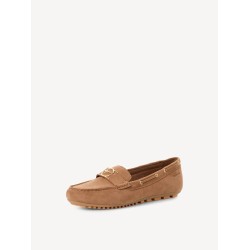 TAMARIS LEATHER LOAFERS COGNAC 1-24630-44-305