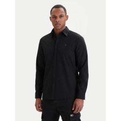 TOMMY HILFIGER TJM REG POPLIN SHIRT BLACK DM0DM22026-BDS