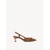 TAMARIS SLING PUMPS COGNAC 1-29634-44-305