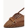 TAMARIS SLING PUMPS COGNAC 1-29634-44-305