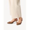 TAMARIS SLING PUMPS COGNAC 1-29634-44-305