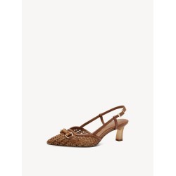 TAMARIS SLING PUMPS COGNAC 1-29634-44-305