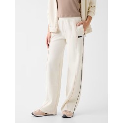 GUESS GEORGIA WIDE LEG PANTS ECRU V6RB00KD852-G1O6