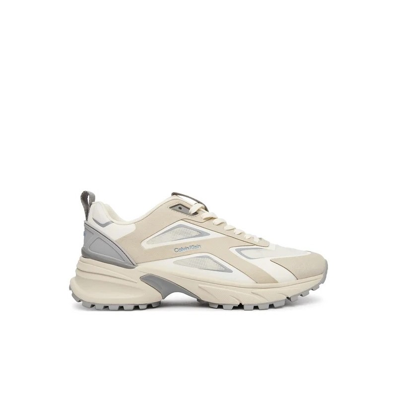 CALVIN KLEIN HIKE RUN CKSTRIPE RIPST BEIGE HW0HW03019-0GC