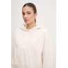 GUESS YAYOI HOODIE SWEATSHIRT ECRU V6RQ03KD761-G012