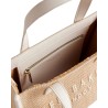 TED BAKER PAOLINA FAUX RAFFIA SMALL ICON IVORY BAG 284037