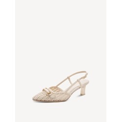 TAMARIS SLING PUMPS IVORY 1-29634-44-418