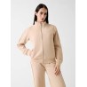 GUESS MARLENE FULL ZIP SWEATSHIRT BEIGE V6RQ09KCYF2-G1L9
