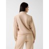 GUESS MARLENE FULL ZIP SWEATSHIRT BEIGE V6RQ09KCYF2-G1L9