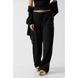 GUESS BLACK CARGO WIDE LEG V6RB16WL232-JBLK