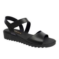 RAGAZZA LEATHER SANDAL BLACK 0600