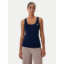 GUESS COLETTE RIB TANK SLIM FIT DARK BLUE V4YP06K8RT2-G7HR
