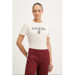 GUESS STEFFI CN SS T-SHIRT ECRU V6RI13KD772-G1O6